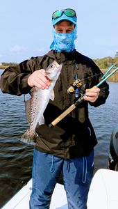 Spotted weakfish caught by angler in Jacksonville
