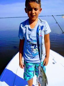 Two 12-inch fish caught while fishing in Jacksonville