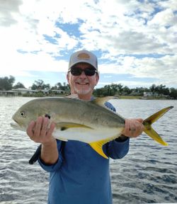 Crevalle Jack, a 19-inch fish, caught while fishing in Panama City