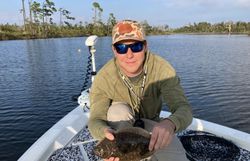 Lone angler fishing in Florida