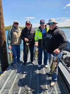 3 fishing rods with a beautiful backdrop of WA