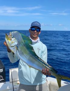 Angler with a big fish catch in FL