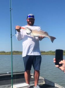 Redfish caught while fishing in Rockport