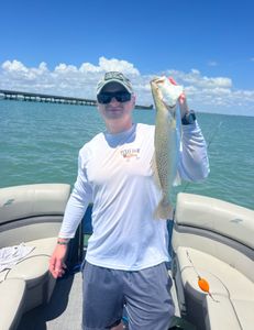 One angler fishing in Texas