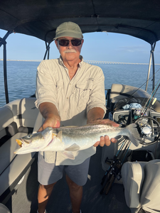 Great catch using deep sea light tackle drift fishing at Jim's Pier today!