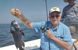 Fishing for sea bass in NJ