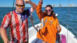 2 hardhead sea catfish, fishing in NJ