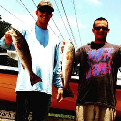 Two anglers fishing in Jacksonville
