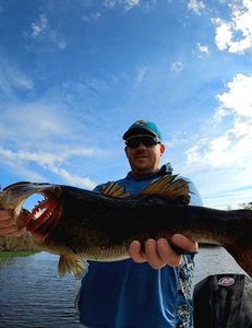 Angler with a big catch in Jacksonville