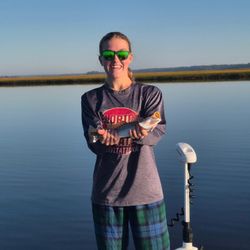 A person fishing in FL