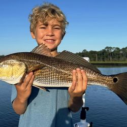 A redfish caught while fishing in Florida
