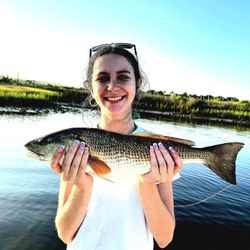 Redfish caught while fishing in Jacksonville