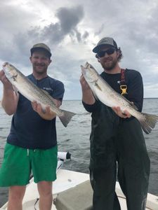 Two anglers fishing in FL