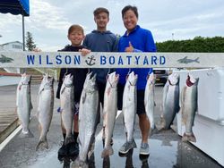 6 chub mackerel fish caught in NY