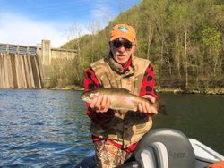 Catch of the day: Rainbow Trout fishing in AR