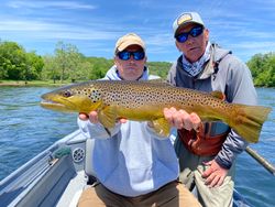 A sea trout, 37 inches long, caught while fishing in Gassville