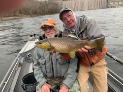 Fishing in AR - Sea Trout catch