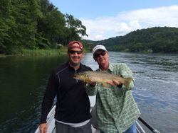 A 20-inch sea trout caught while fishing in AR