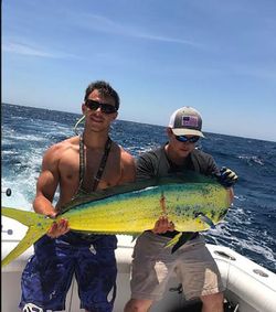 Successful fishing trip at Carolina Beach