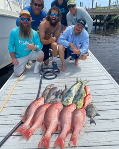 3 large fish caught while fishing at Carolina Beach