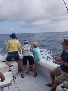 Angler fishing at Carolina Beach