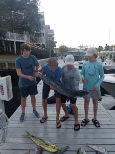 3 big fish caught at Carolina Beach