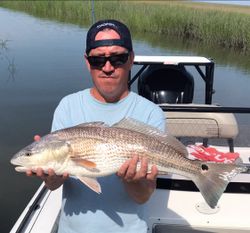 A redfish caught while fishing in GA