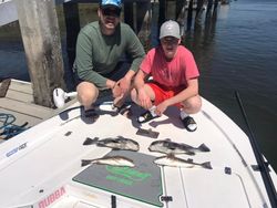 4 fish caught during fishing trip in Midway