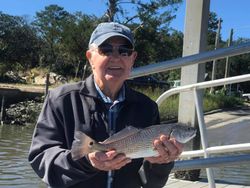Redfish caught on fishing trip in GA