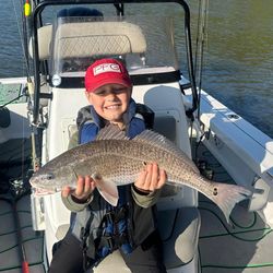 Redfish caught by angler in Georgia