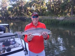 Redfish caught in Georgia fishing trip