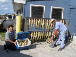 Person fishing in Ohio