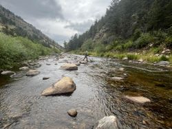 A scenic view of Longmont