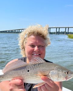 Lisa’s first Red fish :)