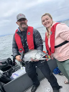 Chinook Salmon caught while fishing in OR
