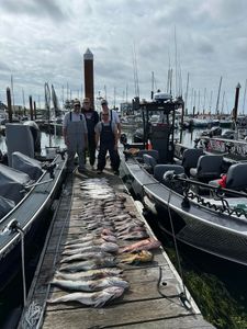 Four people fishing in Oregon