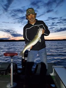 Angler fishing in Minnesota