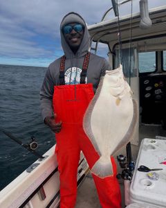 A person fishing in RI