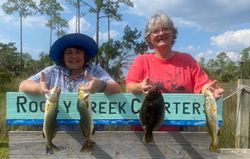 4 summer flounder fish caught in FL