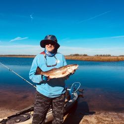 Angler with a 19-inch fish in Florida