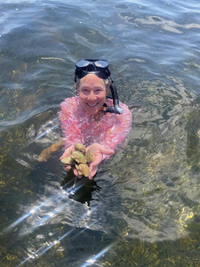 Angler with fishing rod in Florida