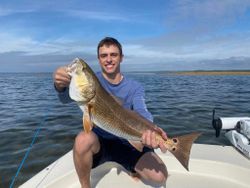 Redfish caught by angler in Steinhatchee