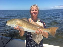 Redfish caught in Steinhatchee, Florida