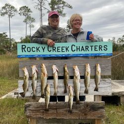9 spotted weakfish caught while fishing in FL