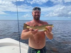 Spotted Weakfish caught while fishing in FL