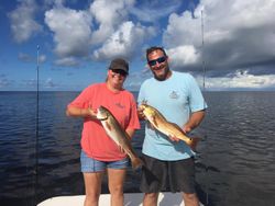 Two anglers fishing in Florida