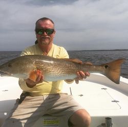 Fisherman with a big catch in FL