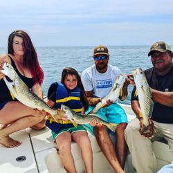 Family-friendly Charter fishing for Redfish