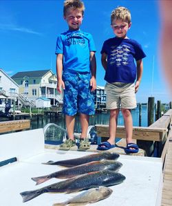 2 anglers fishing in North Carolina