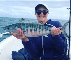 Angler with single 17-inch fish in NC